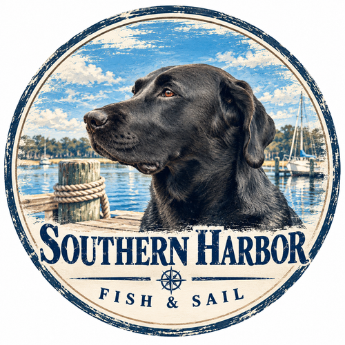Southern Harbor | Black Lab Collection Tee