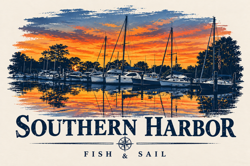 Southern Harbor | Marina Collection Tee